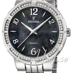 Festina Dress Damklocka F16703-2 Svart/Stål Ø36 mm