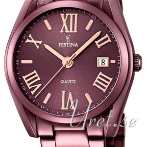 Festina Dress Damklocka F16865-1 Lila/Stål Ø35 mm