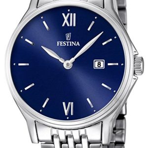 Festina F16748-3 Blå/Stål Ø31 mm