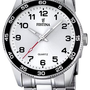 Festina F16905-1 Silverfärgad/Stål Ø34 mm