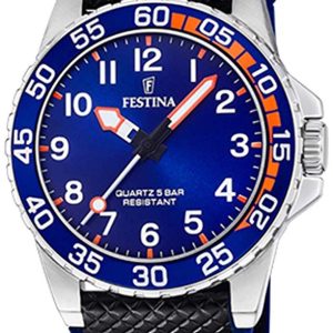 Festina F20460-2 Junior Blå/Läder Ø36 mm