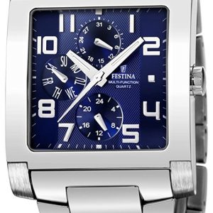 Festina Herrklocka F16234-E Multifunction Blå/Stål