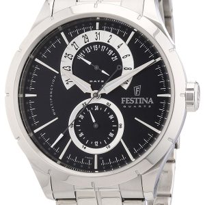 Festina Herrklocka F16632-3 Svart/Stål Ø45 mm