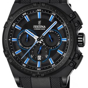 Festina Herrklocka F16971-2 Sport Svart/Gummi Ø44 mm