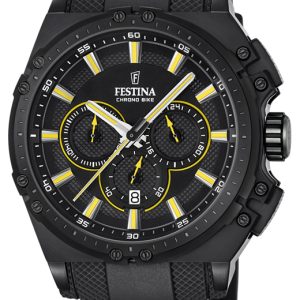 Festina Herrklocka F16971-3 Sport Svart/Gummi Ø44 mm