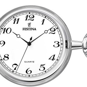 Festina Herrklocka F2022-1 Bolsillo Vit Ø49 mm