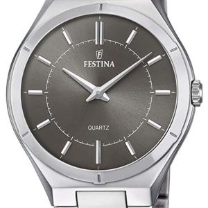 Festina Herrklocka F20244-3 Grå/Stål Ø39 mm