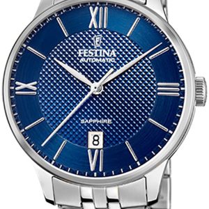 Festina Herrklocka F20482-2 Blå/Stål Ø41 mm