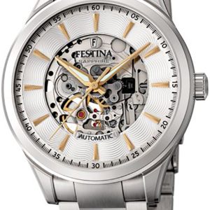 Festina Herrklocka F20536-2 Silverfärgad/Stål Ø43 mm