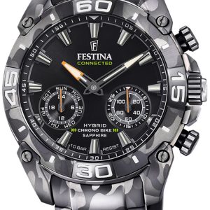 Festina Herrklocka F20545-1 Chrono Bike Grå/Stål Ø45.5 mm