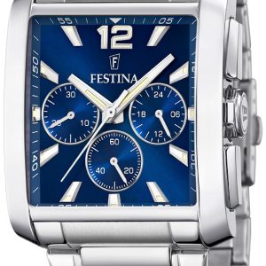 Festina Herrklocka F20635-2 Timeless Blå/Stål