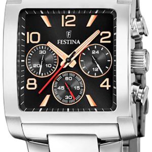 Festina Herrklocka F20652-4 Timeless Svart/Stål