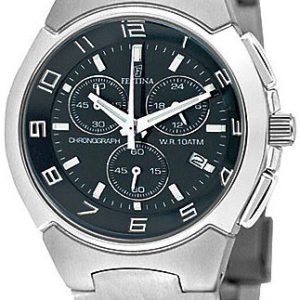 Festina Herrklocka F6698-2 Sport Svart/Stål Ø42 mm