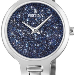 Festina Mademoiselle Damklocka F20379-2 Blå/Stål Ø29 mm