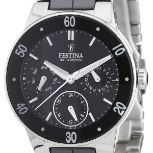 Festina Sport Damklocka F16530-2 Svart/Stål Ø35 mm