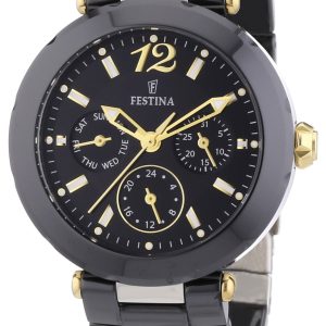 Festina Sport Damklocka F16641-4 Svart/Keramik Ø38 mm