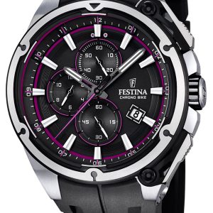 Festina Sport Herrklocka F16882-6 Svart/Gummi Ø47 mm