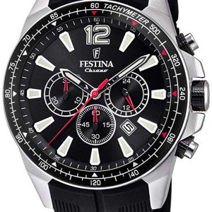 Festina Sport Herrklocka F20376-3 Svart/Gummi Ø47 mm