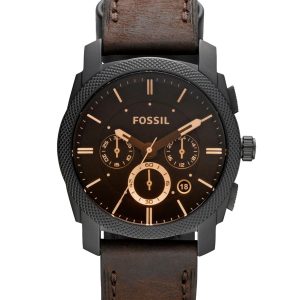 Fossil Machine FS4656 - Herr - 42 mm - Analogt - Quartz - Mineralglas