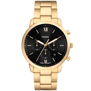 Fossil Neutra FS6093 - Herr - 44 mm - Analogt - Quartz - Mineralglas