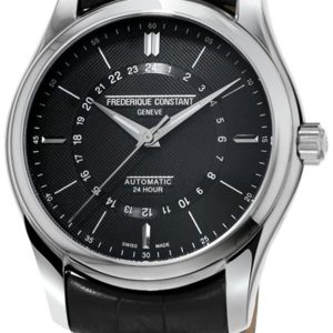 Frederique Constant Classics Herrklocka FC-332DG6B6 Grå/Läder Ø43