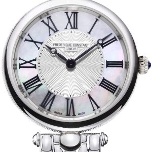 Frederique Constant Damklocka FC-200MPW2AR6B Classics Vit/Stål Ø30