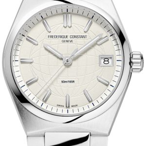 Frederique Constant Damklocka FC-240SI2NH6B Highlife Vit/Stål Ø31 mm