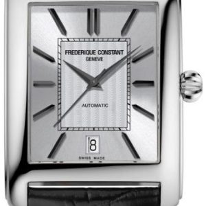 Frederique Constant Damklocka FC-303S4C6 Classics Silverfärgad/Läder