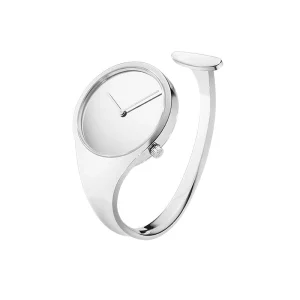 Georg Jensen - Vivianna Bygelklocka 34 mm - Kvartsverk Spegelurtavla