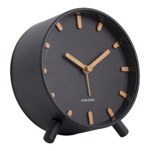 Karlsson Grace Alarm Clock Väckarklocka KA5943BK - Unisex - 11 cm - Quartz