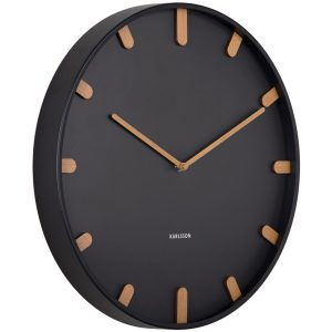 Karlsson Grace Wall Clock Väggklocka KA5942BK - Unisex - 40 cm - Quartz