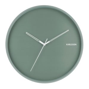 Karlsson Hue Väggklocka KA5807GR - Unisex - 40 cm - Quartz