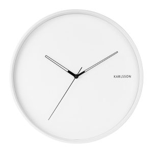 Karlsson Hue Väggklocka KA5807WH - Unisex - 40 cm - Quartz