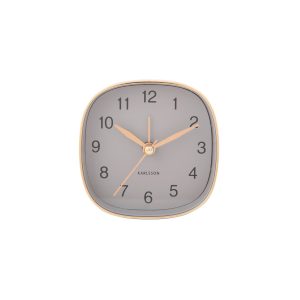 Karlsson Travel Square Väckarklocka KA5957GY - Unisex - Quartz