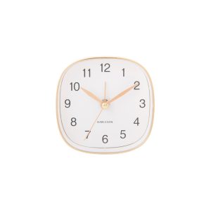 Karlsson Travel Square Väckarklocka KA5957WH - Unisex - Quartz