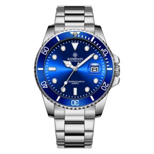 Kompass OceanXplorer Silver Blue