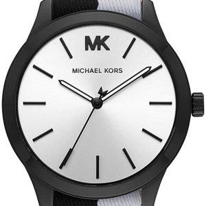 Michael Kors 99999 Damklocka MK2844 Silverfärgad/Textil Ø38 mm