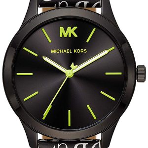 Michael Kors 99999 Damklocka MK2847 Svart/Läder Ø38 mm