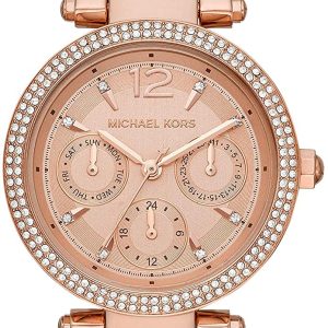 Michael Kors 99999 Damklocka MK6352 Roséguldstonad/Roséguldstonat