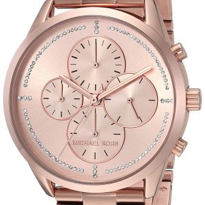 Michael Kors 99999 Damklocka MK6521 Roséguldstonad/Roséguldstonat