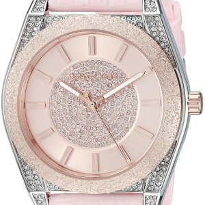 Michael Kors 99999 Damklocka MK6704 Roséguldstonad/Gummi Ø40 mm