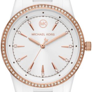 Michael Kors 99999 Damklocka MK6837 Vit/Keramik Ø37 mm