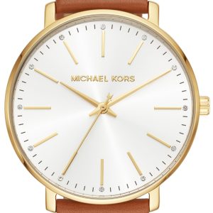 Michael Kors Damklocka MK2740 Pyper Vit/Läder Ø38 mm