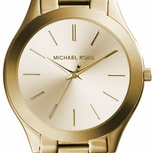 Michael Kors Damklocka MK3179 Slim Runway Guldtonad/Guldtonat stål