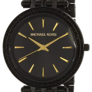 Michael Kors Damklocka MK3337 Svart/Stål Ø39 mm