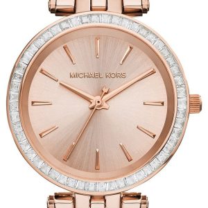 Michael Kors Damklocka MK3366 Darci Roséguldstonad/Roséguldstonat