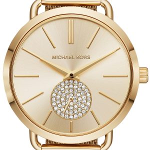 Michael Kors Damklocka MK3844 Portia Guldtonad/Guldtonat stål Ø36 mm