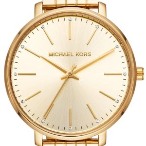 Michael Kors Damklocka MK3898 Pyper Guldtonad/Guldtonat stål Ø38 mm