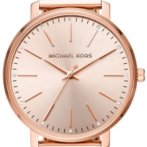 Michael Kors Damklocka MK4340 Pyper Roséguldstonad/Roséguldstonat