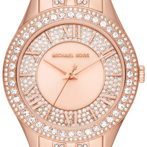 Michael Kors Damklocka MK4710 Harlowe Roséguldstonad/Roséguldstonat